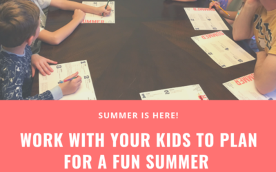 Work With Your Kids to Plan a Fun Summer (Technology Boundaries Included!)